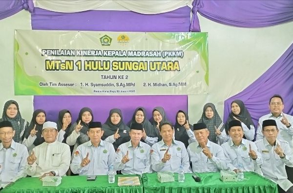PKKM MTsN 1 HSU Tahun ke-2, Pengawas Nilai Banyak Kemajuan dan Inovatif