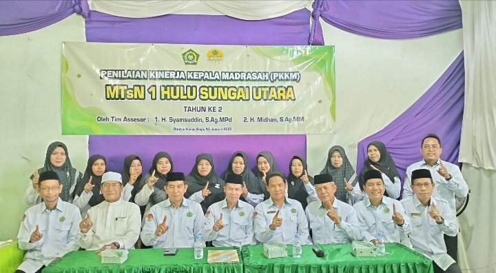 PKKM MTsN 1 HSU Tahun ke-2, Pengawas Nilai Banyak Kemajuan dan Inovatif PKKM MTsN 1 HSU Tahun ke-2, Pengawas Nilai Banyak Kemajuan dan Inovatif