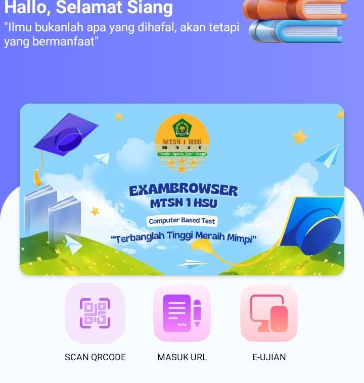 Antisipasi Kecurangan, Ujian Madrasah (UM) di MTsN 1 HSU Gunakan Exam Browser Antisipasi Kecurangan, Ujian Madrasah (UM) di MTsN 1 HSU Gunakan Exam Browser