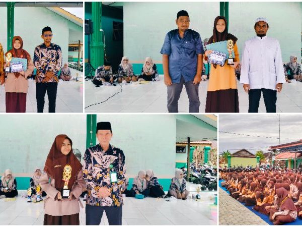 MTsN 1 HSU Bagikan Rapor Siswa, Rayakan Prestasi Siswa dan Guru
