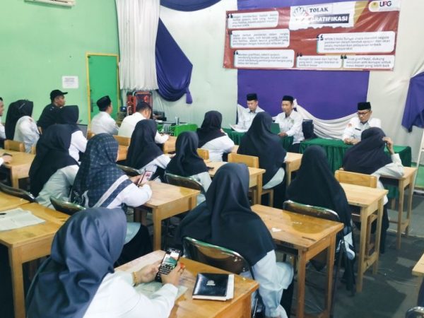 MTsN 1 HSU Gelar Sosialisasi Tolak Gratifikasi