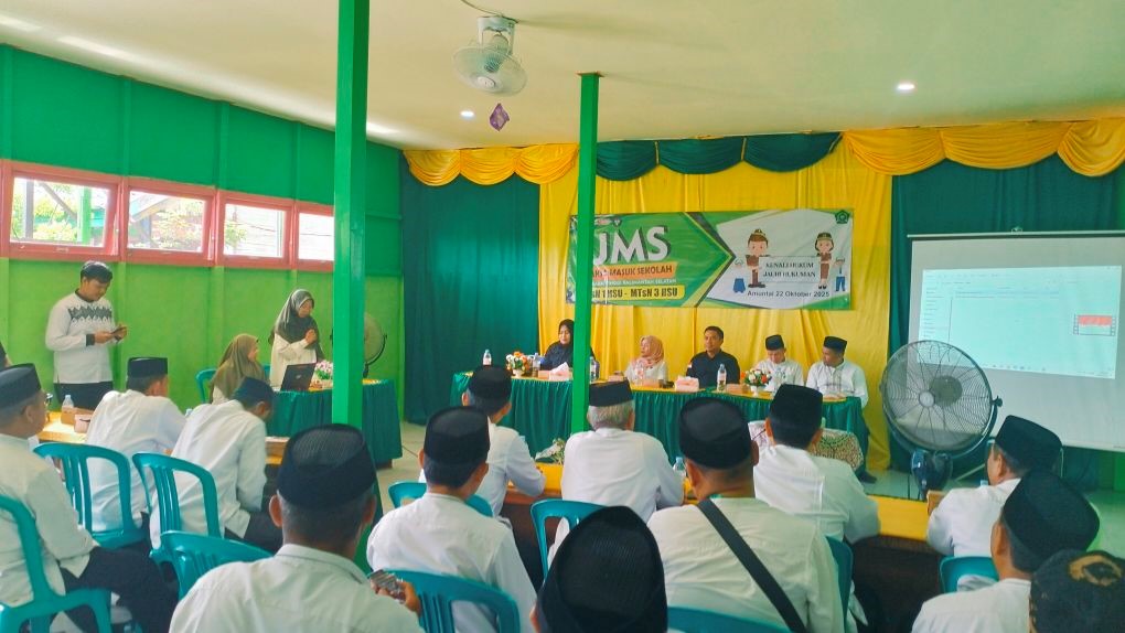 MTsN 1 HSU Ikuti Jaksa Masuk Madrasah, Perkuat Komitmen Antikorupsi di Lingkungan Pendidikan