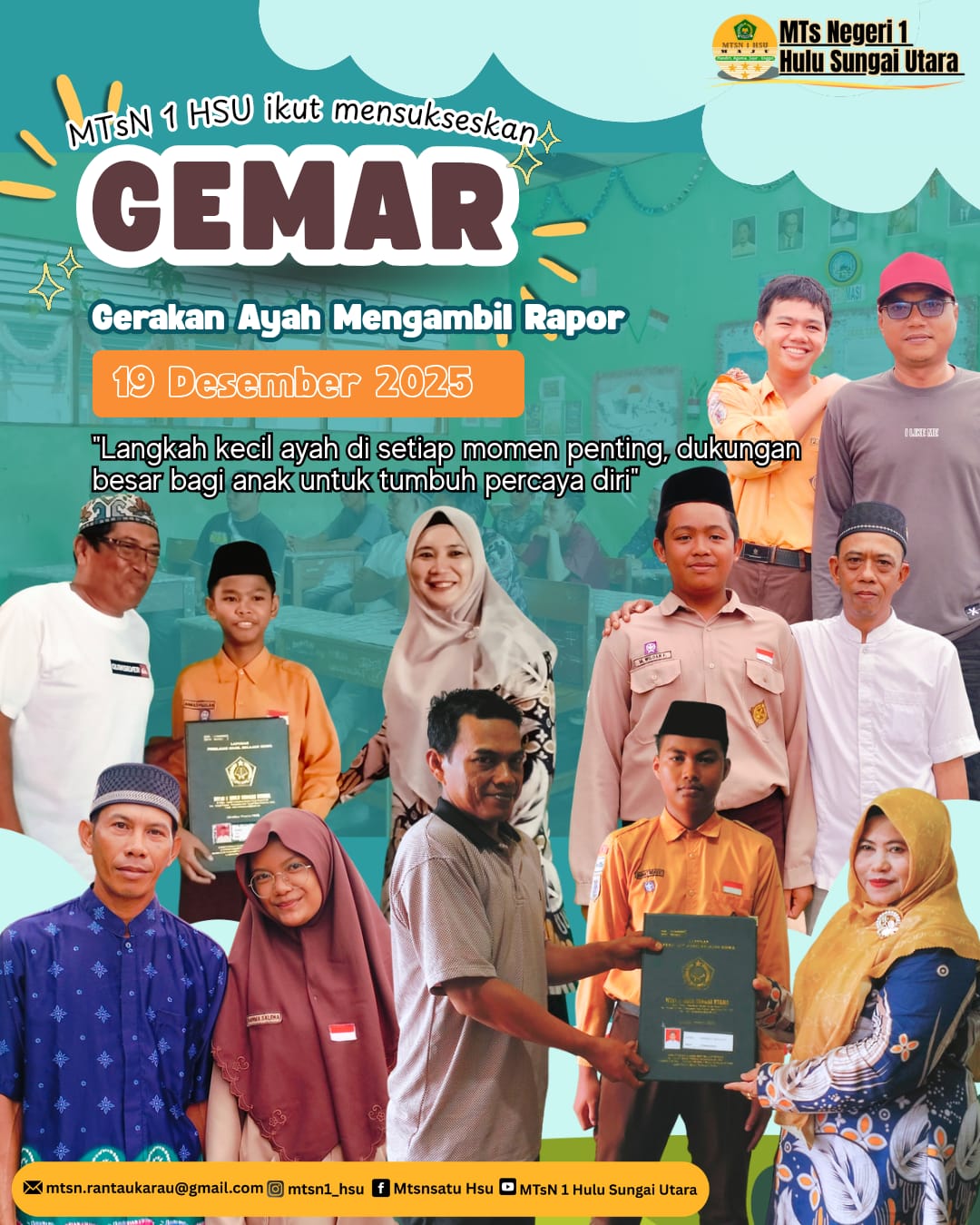 GEMAR (Gerakan Ayah Mengambil Rapor)