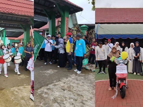 MTsN 1 HSU Gelar Jalan Sehat Harlah ke-60, Siapkan Ratusan Doorprize dan Hadiah Utama