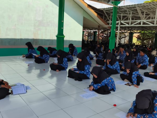 MTsN 1 HSU Gelar Seleksi OSN Tingkat Satuan Pendidikan, 30 Siswa Bersaing Rebut Tiket ke Tingkat Kabupaten