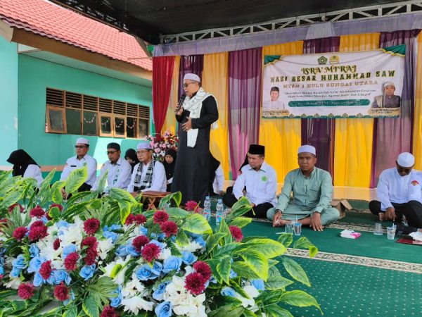 MTsN 1 HSU Peringati Isra Miraj dengan Konsep Sederhana dan Efektif