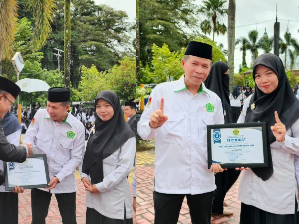MTsN 1 HSU Raih Predikat Juara 2 Humas Kemenag Award 2025 Kategori Berita Teks