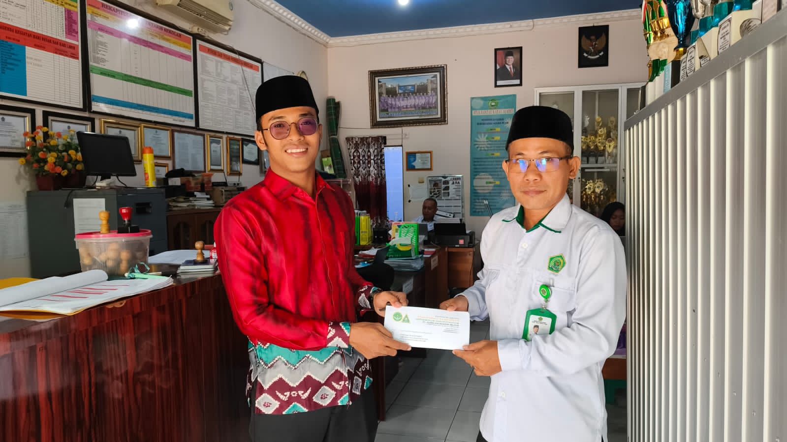 MTsN 1 HSU Terima Undangan Pesantren Ramadhan dari PC IPNU Alabio