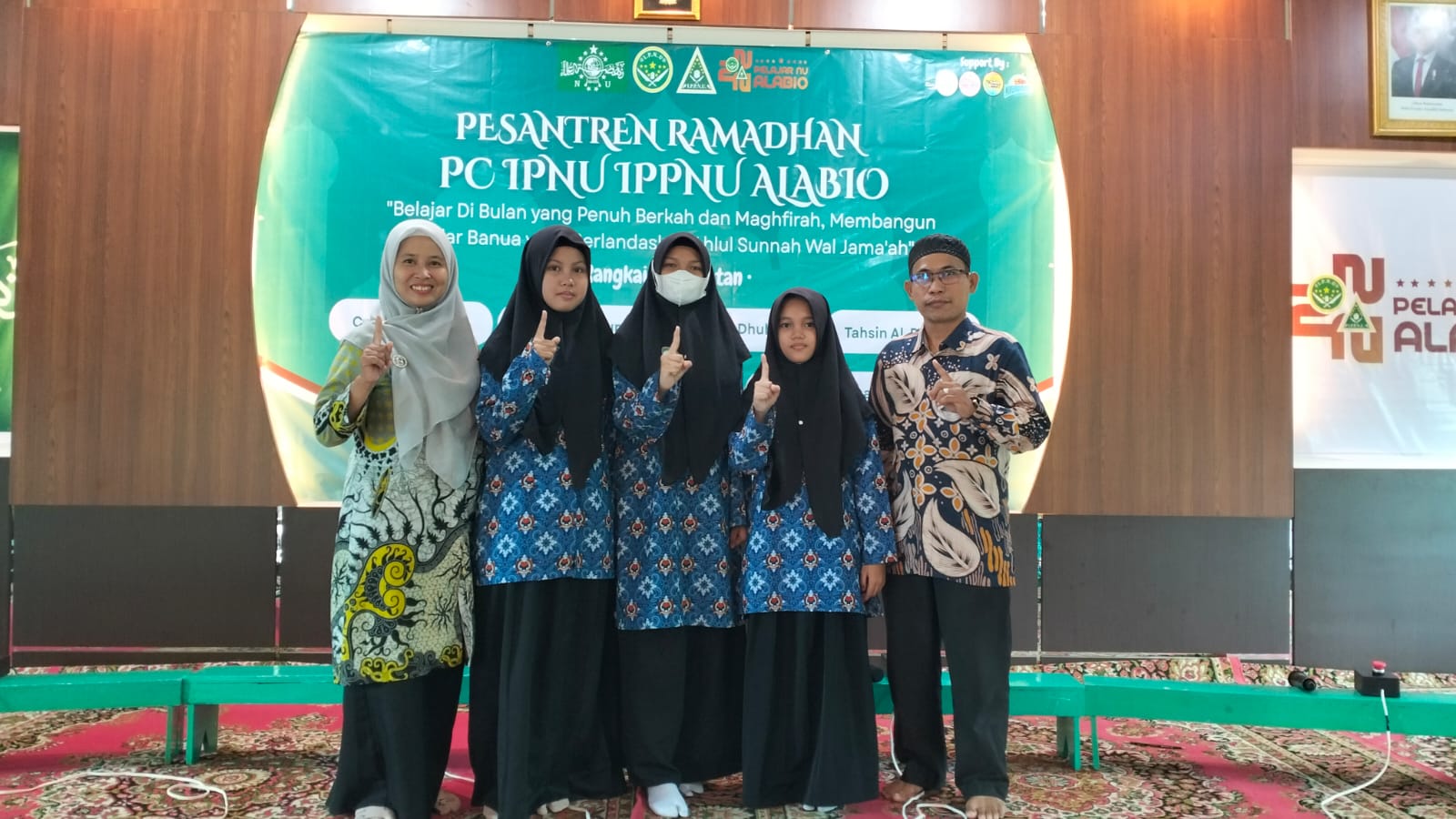 MTsN 1 HSU Sabet Juara 1 Cerdas Cermat Aswaja di Pesantren Ramadhan PC IPNU IPPNU Alabio