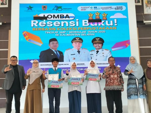 Tampil Memukau di Babak Offline, Zahra Munifa Afifah Raih Juara 1 Lomba Resensi Buku Provinsi Kalsel