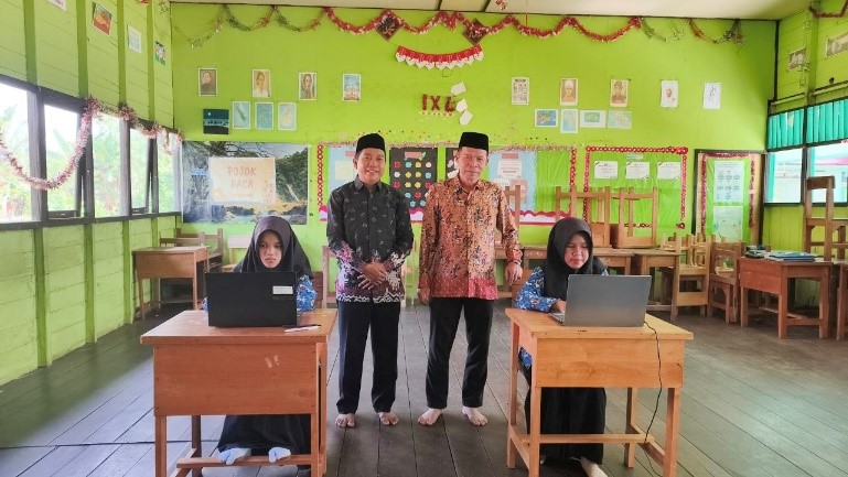 MTsN 1 HSU Gelar Geladi Ujian Jelang OSN-P, Kamad Hadir Beri Semangat